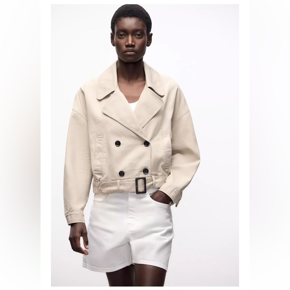 New Zara cropped jacket